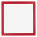 Mura MDF Bilderrahmen 35x35cm Rot Vorne | Yourdecoration.de