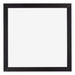 Mura MDF Bilderrahmen 35x35cm Schwarz Gemasert Vorne | Yourdecoration.de