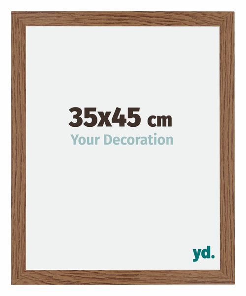 Mura MDF Bilderrahmen 35x45cm Eiken Rustiek Vorne Messe | Yourdecoration.de