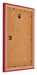 Mura MDF Bilderrahmen 36x48cm Rot Ruckseite Schrag | Yourdecoration.de
