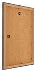 Mura MDF Bilderrahmen 36x49cm Nussbaum Dunkel Ruckseite Schrag | Yourdecoration.de