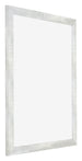 Mura MDF Bilderrahmen 36x49cm Silberglanz Vintage Vorne Schrag | Yourdecoration.de