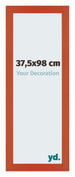 Mura MDF Bilderrahmen 37 5x98cm Orange Vorne Messe | Yourdecoration.de