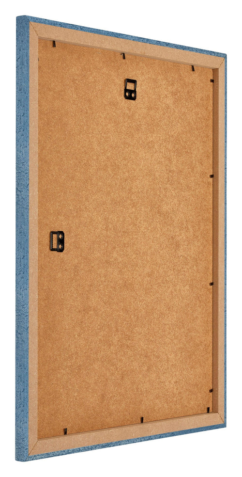 Mura MDF Bilderrahmen 40x45cm Hell Blau Geveegd Rucksteite Schrag | Yourdecoration.de