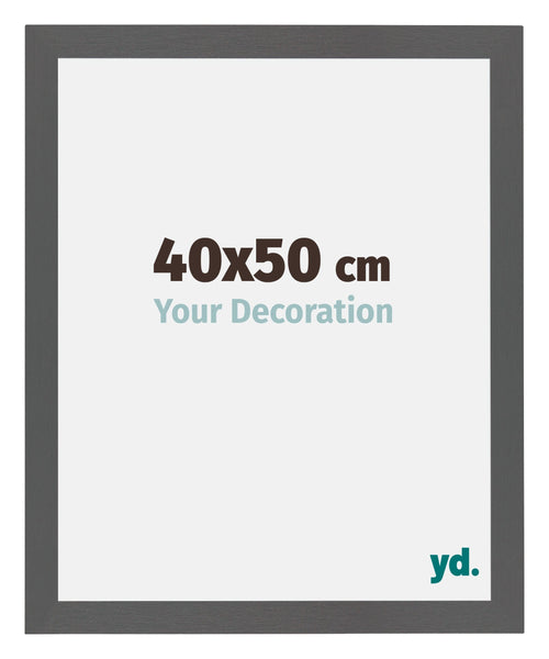 Mura MDF Bilderrahmen 40x50cm Antrazit Messe | Yourdecoration.de
