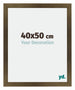 Mura MDF Bilderrahmen 40x50cm Bronze Dekor Vorne Messe | Yourdecoration.de