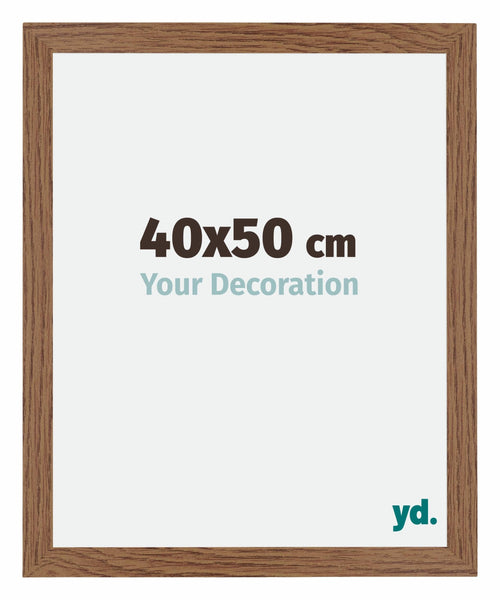 Mura MDF Bilderrahmen 40x50cm Eiken Rustiek Vorne Messe | Yourdecoration.de