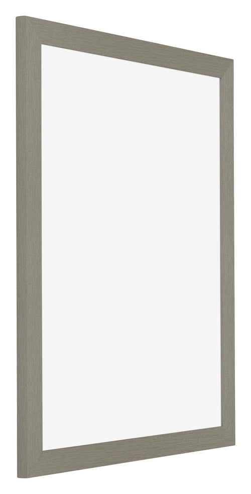 Mura MDF Bilderrahmen 40x50cm Grau Vorne Schrag | Yourdecoration.de