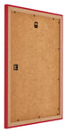 Mura MDF Bilderrahmen 40x50cm Rot Rucksteite Schrag | Yourdecoration.de