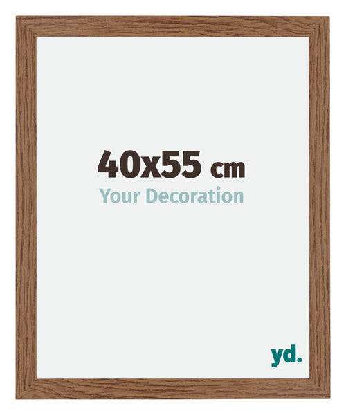 Mura MDF Bilderrahmen 40x55cm Eiken Rustiek Vorne Messe | Yourdecoration.de