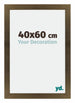 Mura MDF Bilderrahmen 40x60cm Bronze Dekor Vorne Messe | Yourdecoration.de