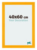 Mura MDF Bilderrahmen 40x60cm Gelb Vorne Messe | Yourdecoration.de