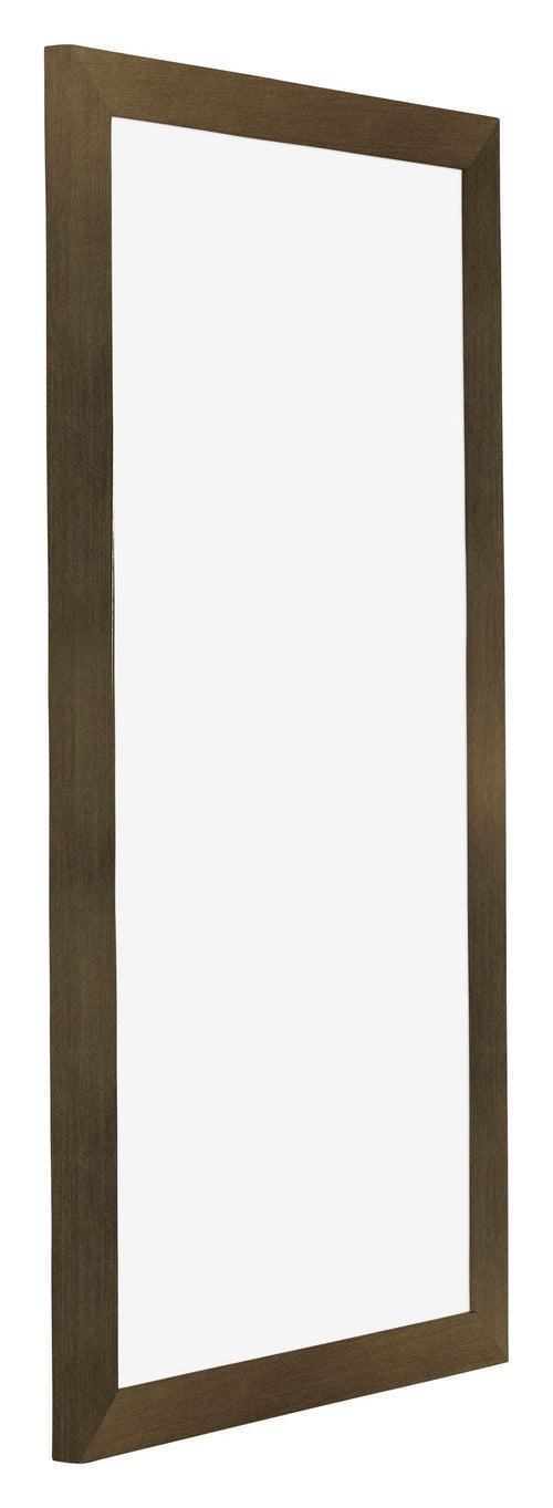 Mura MDF Bilderrahmen 40x70cm Bronze Dekor Vorne Schrag | Yourdecoration.de