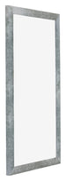 Mura MDF Bilderrahmen 40x70cm Eisen Gewischt Vorne Schrag | Yourdecoration.de
