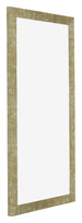 Mura MDF Bilderrahmen 40x70cm Gold Antik Vorne Schrag | Yourdecoration.de