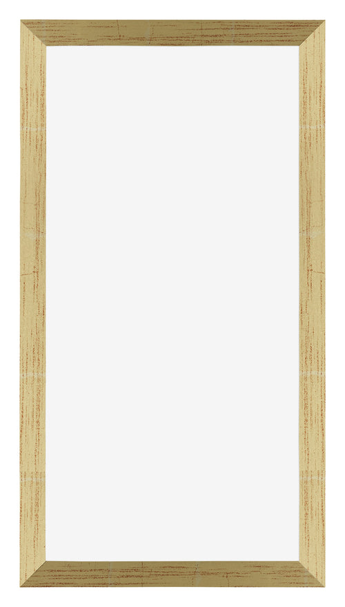 Mura MDF Bilderrahmen 40x70cm Gold Glanz Vorne | Yourdecoration.de
