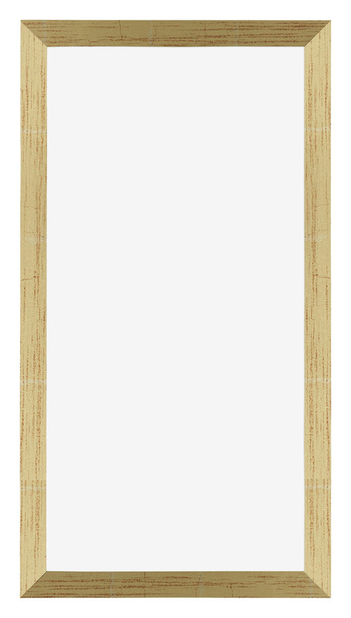 Mura MDF Bilderrahmen 40x80cm Gold Glanz Vorne | Yourdecoration.de