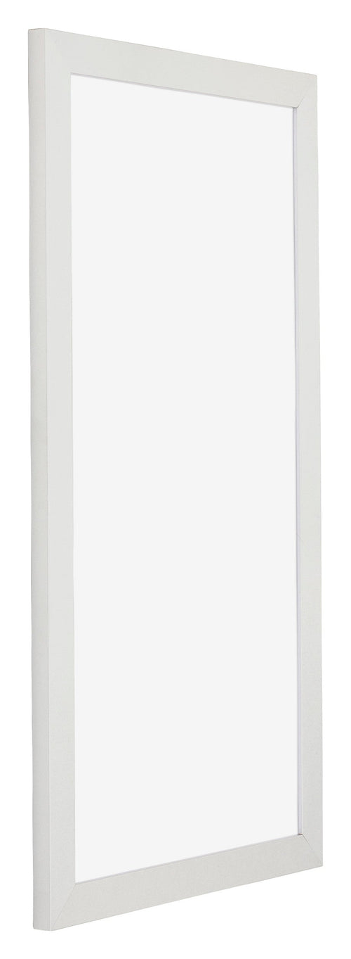 Mura MDF Bilderrahmen 40x80cm Weiss Matt Vorne Schräg | Yourdecoration.de