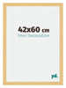 Mura MDF Bilderrahmen 42x60cm Buche Dekor Vorne Messe | Yourdecoration.de