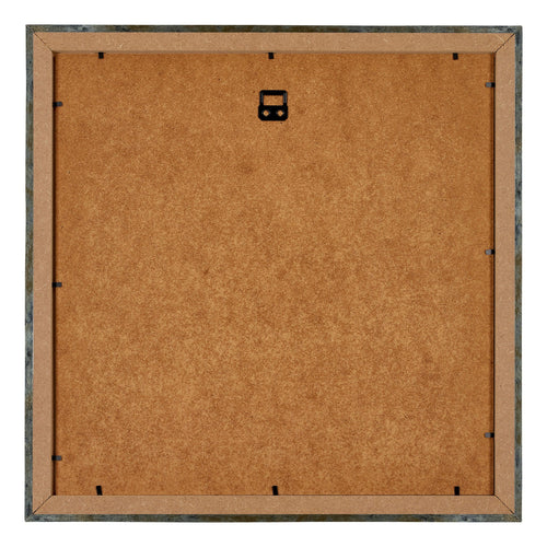 Mura MDF Bilderrahmen 45x45cm Blau Gold Meliert Rucksteite | Yourdecoration.de