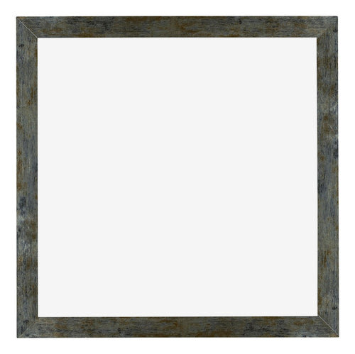 Mura MDF Bilderrahmen 45x45cm Blau Gold Meliert Vorne | Yourdecoration.de