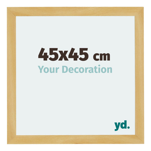 Mura MDF Bilderrahmen 45x45cm Kiefer Dekor Vorne Messe | Yourdecoration.de