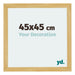 Mura MDF Bilderrahmen 45x45cm Kiefer Dekor Vorne Messe | Yourdecoration.de