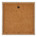 Mura MDF Bilderrahmen 45x45cm Silberglanz Vintage Rucksteite | Yourdecoration.de