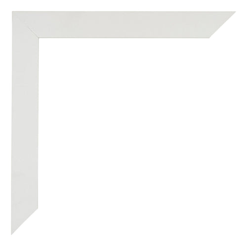 Mura MDF Bilderrahmen 45x60cm Weiss Matt Detail Ecke | Yourdecoration.de