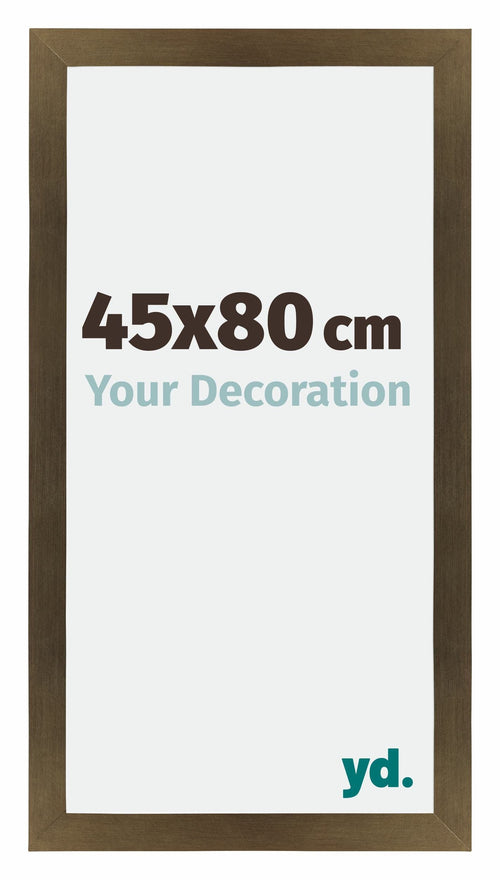 Mura MDF Bilderrahmen 45x80cm Bronze Dekor Vorne Messe | Yourdecoration.de