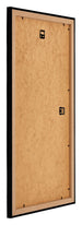 Mura MDF Bilderrahmen 45x80cm Schwarz Hochglanz Rucksteite Schrag | Yourdecoration.de