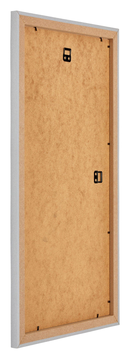 Mura MDF Bilderrahmen 45x80cm Silber Matt Rucksteite Schrag | Yourdecoration.de