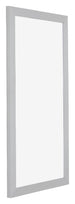 Mura MDF Bilderrahmen 45x80cm Silber Matt Vorne Schrag | Yourdecoration.de