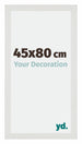 Mura MDF Bilderrahmen 45x80cm Weiss Matt Vorne Messe | Yourdecoration.de