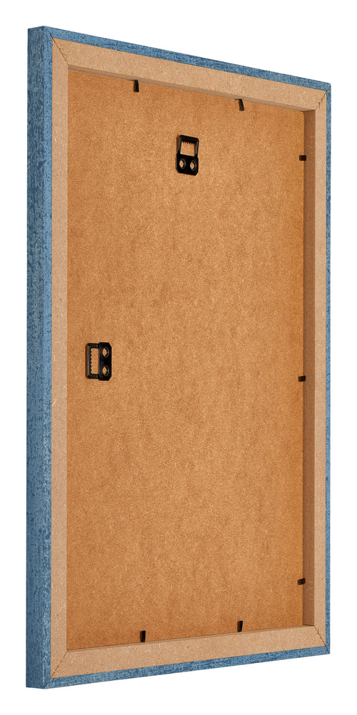 Mura MDF Bilderrahmen 46x61cm Hellblau Gewischt Ruckseite Schrag | Yourdecoration.de