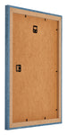 Mura MDF Bilderrahmen 46x61cm Hellblau Gewischt Ruckseite Schrag | Yourdecoration.de