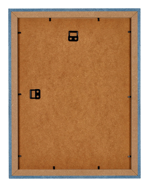 Mura MDF Bilderrahmen 46x61cm Hellblau Gewischt Ruckseite | Yourdecoration.de