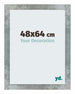 Mura MDF Bilderrahmen 48x64cm Eisen Gewischt Vorne Messe | Yourdecoration.de