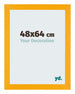 Mura MDF Bilderrahmen 48x64cm Gelb Vorne Messe | Yourdecoration.de