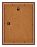 Mura MDF Bilderrahmen 48x64cm Weinrot Gewischt Ruckseite | Yourdecoration.de