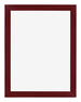 Mura MDF Bilderrahmen 48x64cm Weinrot Gewischt Vorne | Yourdecoration.de
