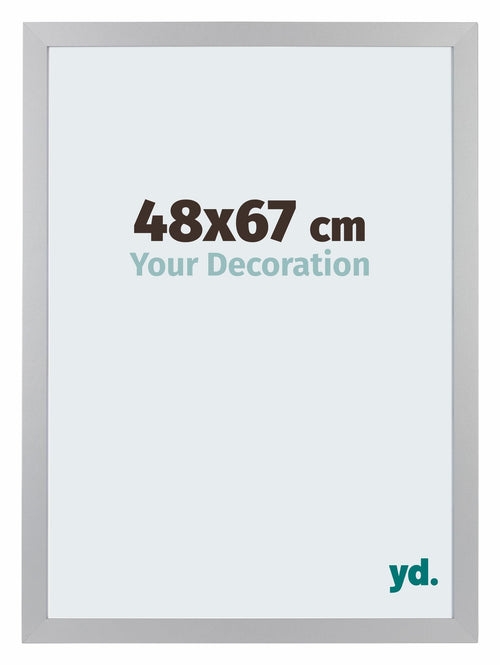 Mura MDF Bilderrahmen 48x67cm Grau Vorne Messe | Yourdecoration.de