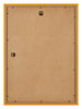 Mura MDF Bilderrahmen 48x68cm Gelb Ruckseite | Yourdecoration.de