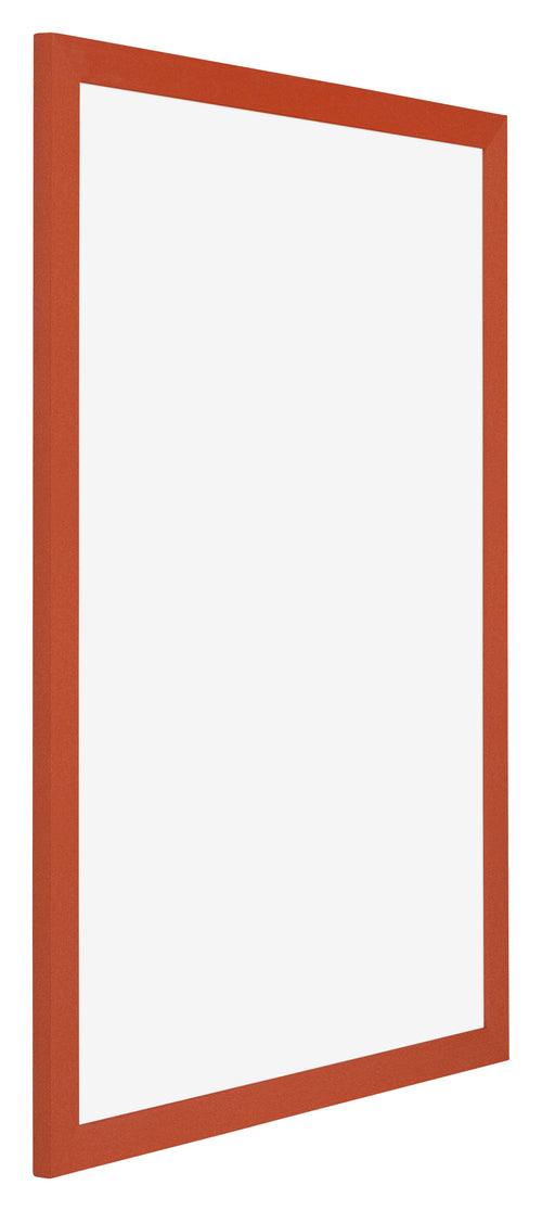 Mura MDF Bilderrahmen 48x68cm Orange Vorne Schrag | Yourdecoration.de