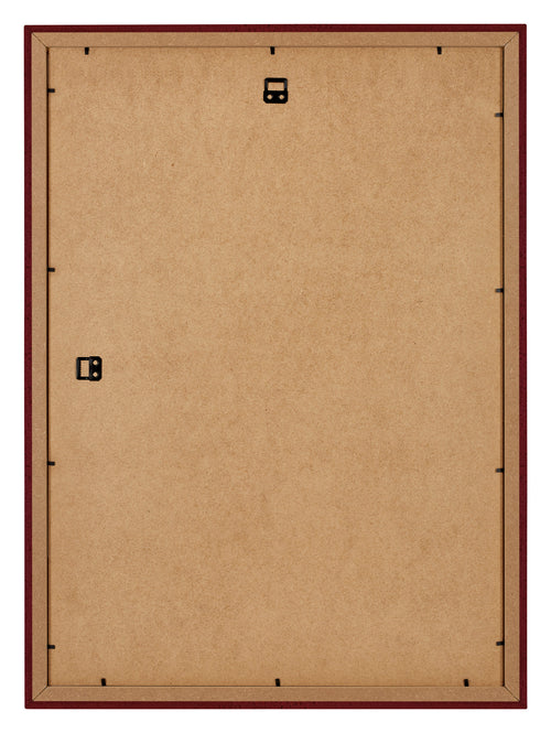 Mura MDF Bilderrahmen 48x68cm Weinrot Gewischt Ruckseite | Yourdecoration.de