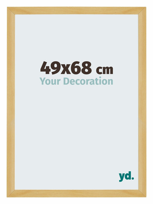 Mura MDF Bilderrahmen 49x68cm Kiefe Dekor Vorne Messe | Yourdecoration.de
