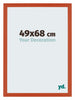 Mura MDF Bilderrahmen 49x68cm Orange Vorne Messe | Yourdecoration.de