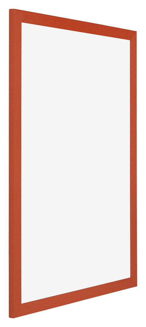 Mura MDF Bilderrahmen 49x68cm Orange Vorne Schrag | Yourdecoration.de