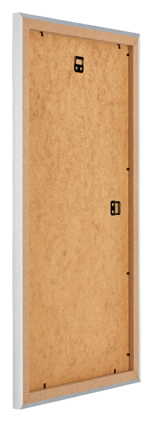 Mura MDF Bilderrahmen 50x100cm Aluminium Geburstet Rucksteite Schrag | Yourdecoration.de