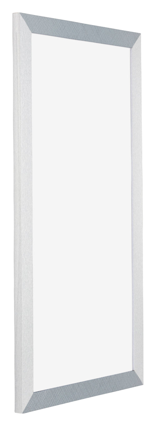 Mura MDF Bilderrahmen 50x100cm Aluminium Geburstet Vorne Schrag | Yourdecoration.de